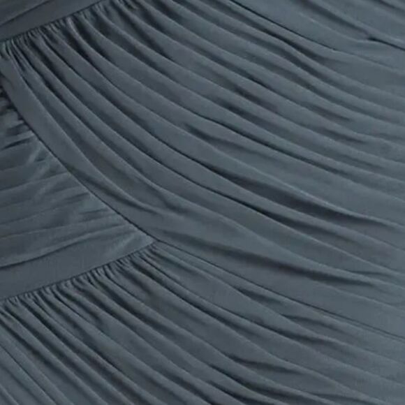 ADRIANNA PAPELL Shirred Mermaid Gown size 14 - Picture 3 of 6